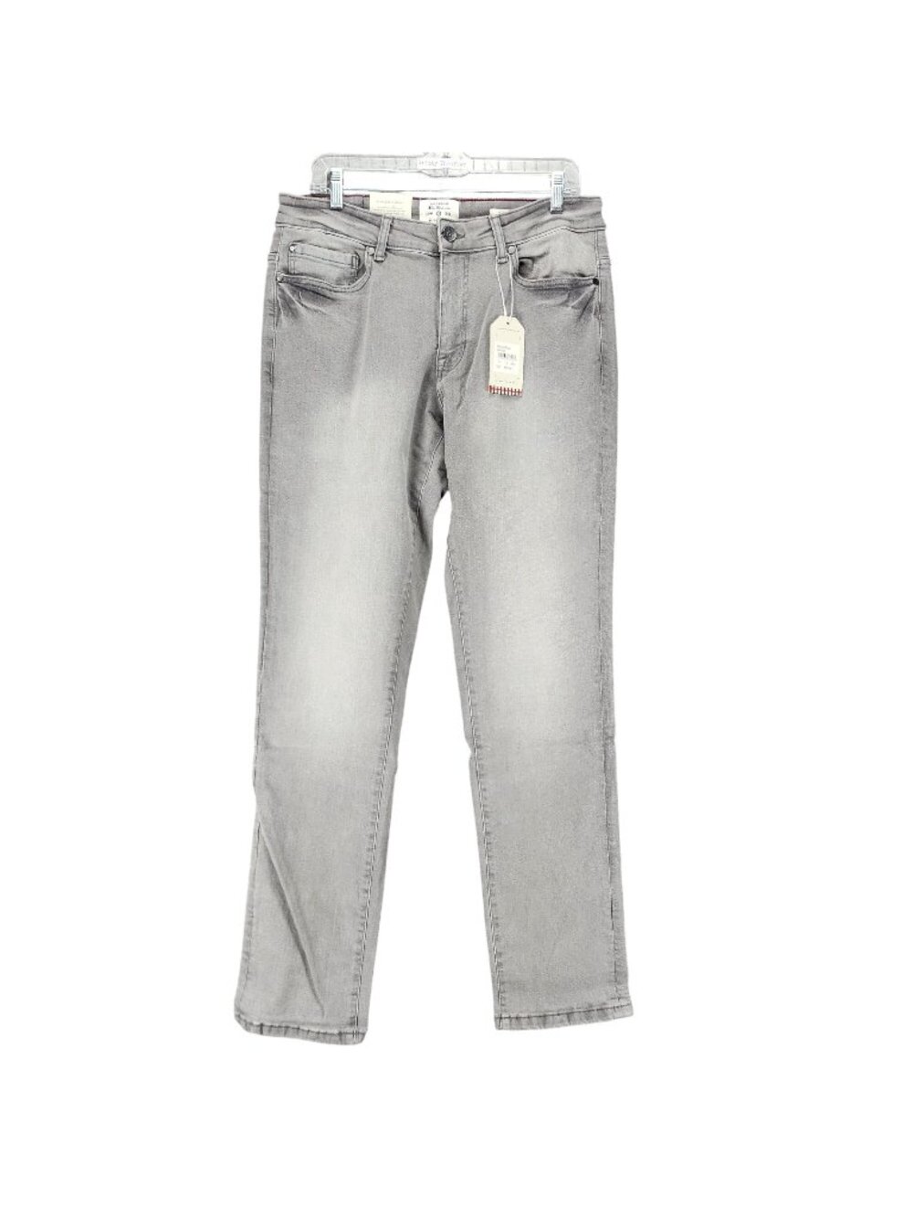Ben Sherman Jeans Mens 31x34 Gray Stretch Mid Rise Straight Fit *NWT*